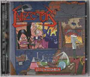 Infector  - Let The Infection Begin - CD