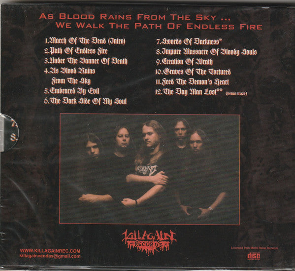 Fleshcrawl - As Blood Rains From The Sky ... We Walk The Path Of Endless Fire - CD