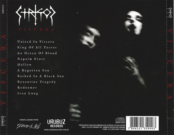 Strigoi  - Viscera - CD