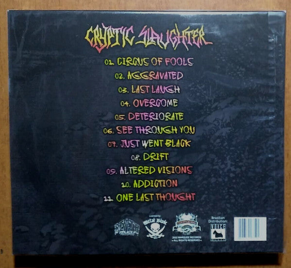 Cryptic Slaughter - Stream Of Consciousness - CD