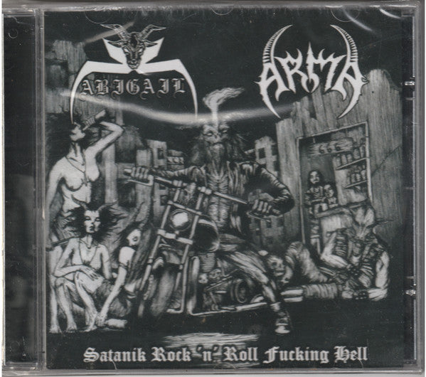Abigail / Arma ‎– Satanik Rock’n’Roll Fucking Hell CD