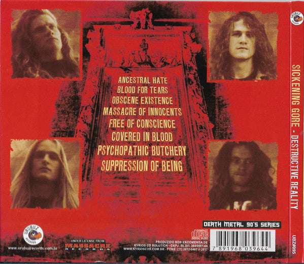 Sickening Gore - Destructive Reality CD