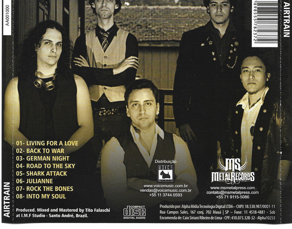 AirTrain ‎– AirTrain CD