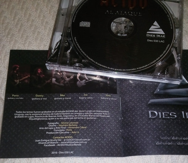 Acido ‎– Al Ataque CD