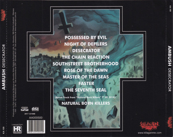 Ambush ‎– Desecrator CD