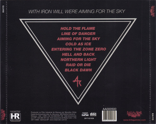 Air Raid ‎– Across The Line CD