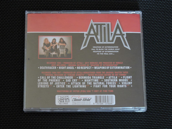Attila ‎– Weapons Of Extermination 1985-1988 CD