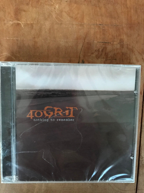 40 Grit ‎– Nothing To Remember CD