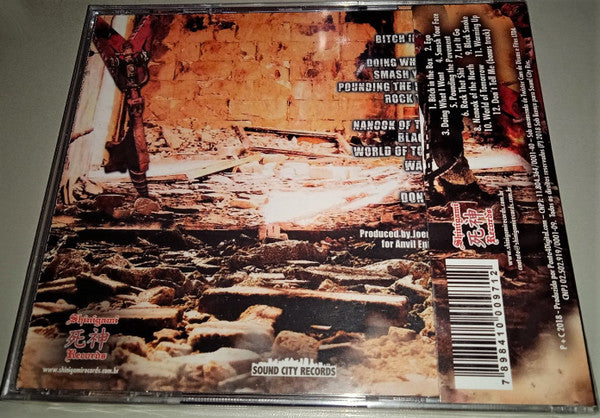 Anvil ‎– Pounding The Pavement CD