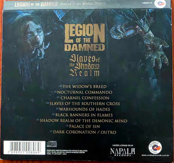 Legion Of The Damned - Slaves of the Shadow Realm CD