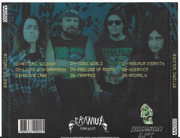 Attomic Soldier ‎– In Mental Prison CD