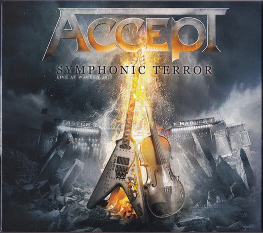 Accept ‎– Symphonic Terror - Live At Wacken 2017  DVD / CD