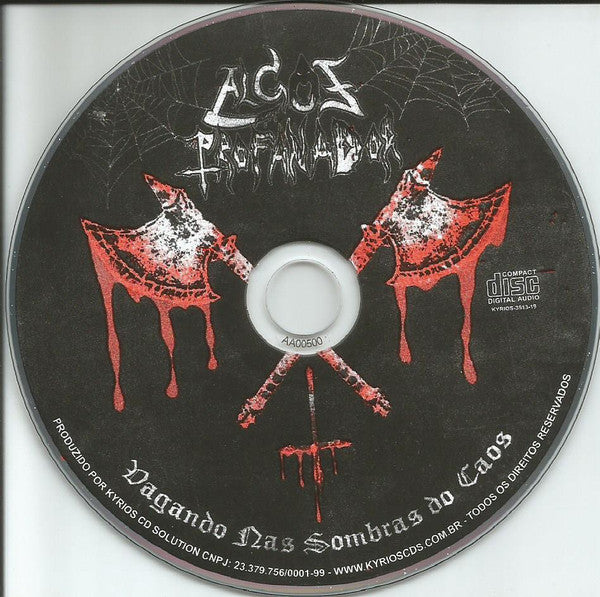 Algoz Profanador ‎– Vagando Nas Sombras Do Caos CD