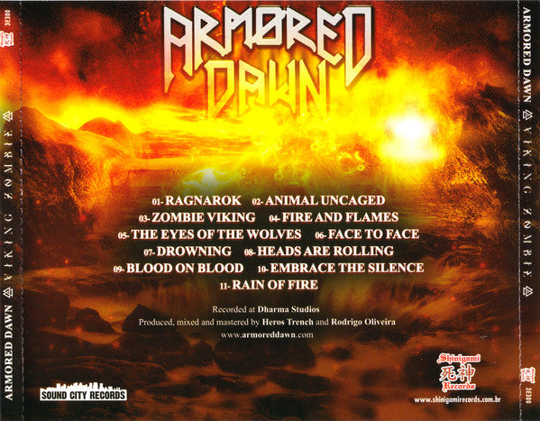 Armored Dawn ‎– Viking Zombie CD