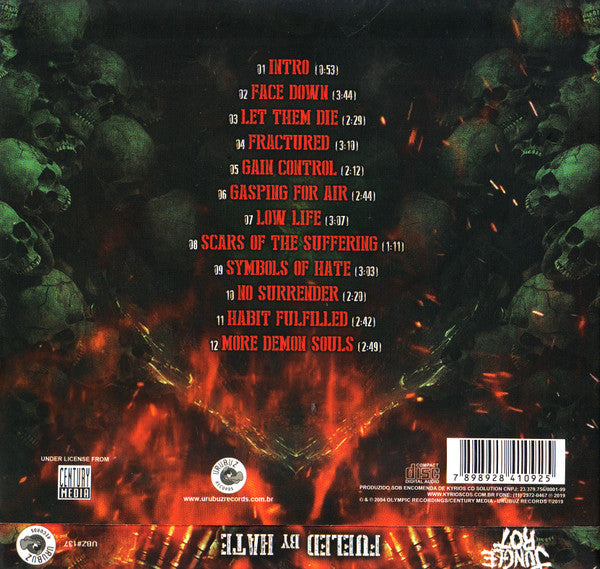 Jungle Rot - Fueled by Hate CD