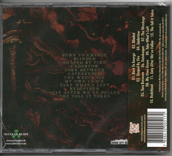 As I Lay Dying ‎– Shaped By Fire CD