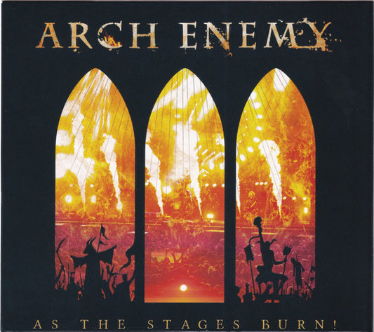 Arch Enemy ‎– As The Stages Burn! CD/DVD