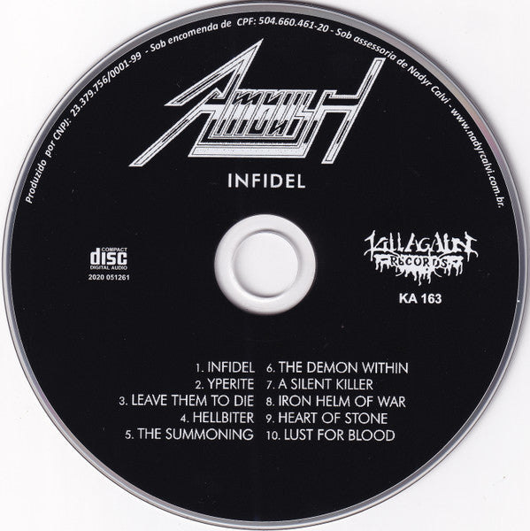 Ambush ‎– Infidel CD
