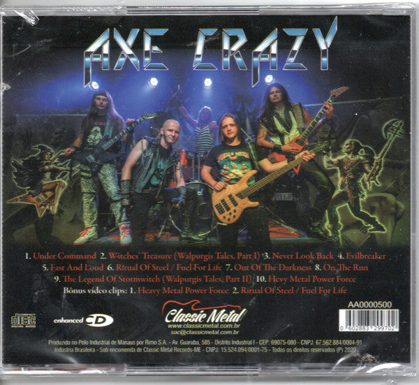 Axe Crazy ‎– Hexbreaker CD