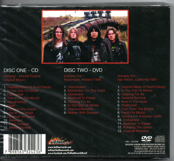 Autopsy – Mental Funeral CD/DVD