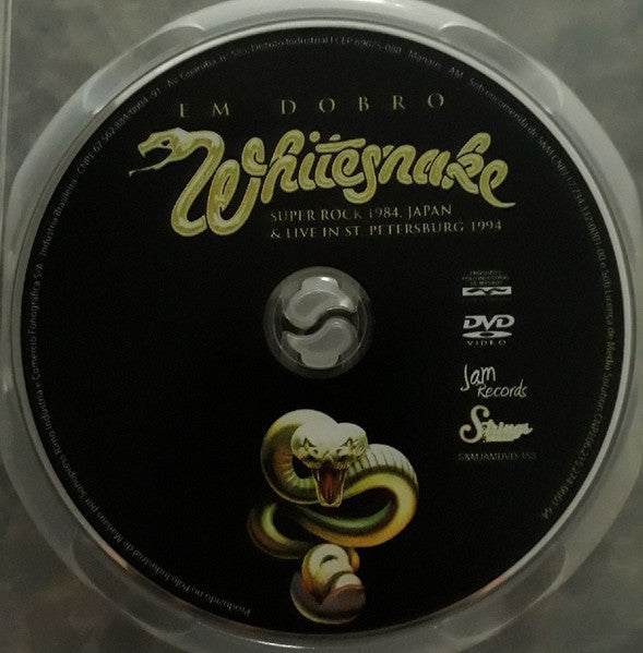 Whitesnake – Em Dobro: Super Rock 1984, Japan & Live In St. Petersburg 1994 DVD