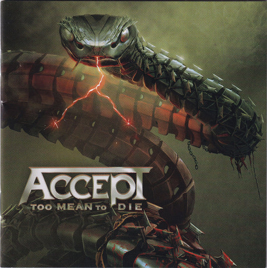 Accept ‎– Too Mean To Die CD