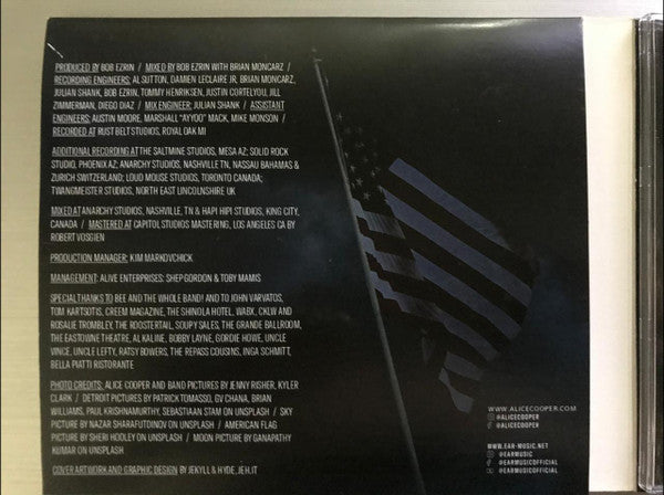 Alice Cooper ‎– Detroit Stories  CD/DVD
