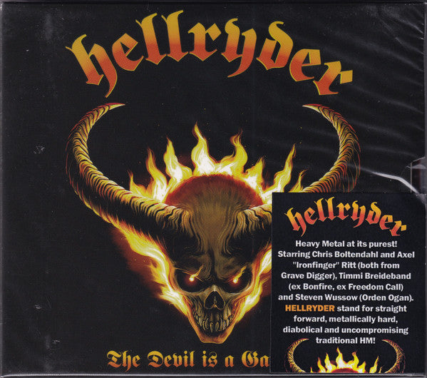 Hellryder - The Devil Is A Gambler CD