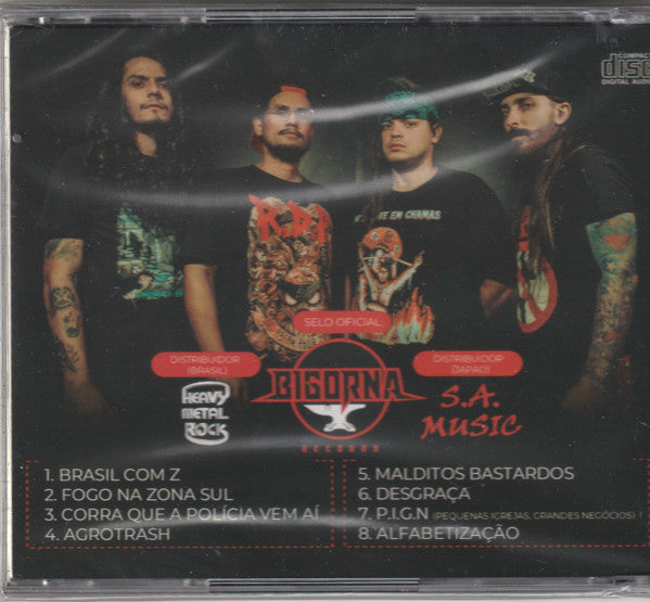 Basttardz ‎– Brasil Com Z CD