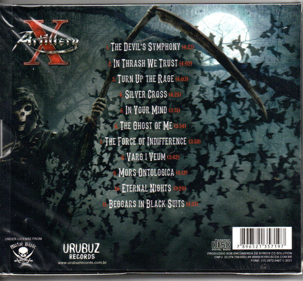 Artillery - X CD