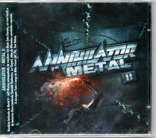 Annihilator ‎– Metal II CD