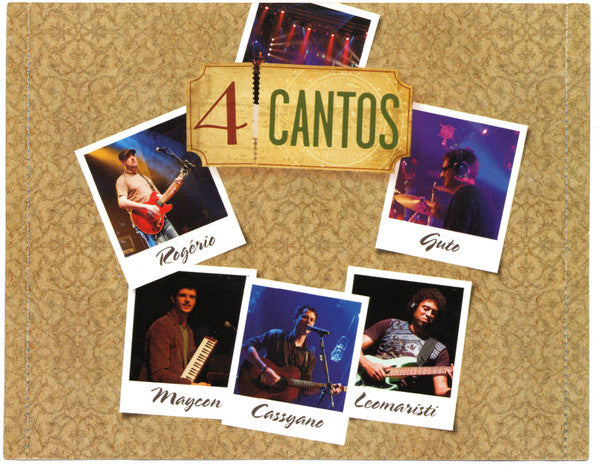4 Cantos ‎– Ao Vivo Em Curitiba CD