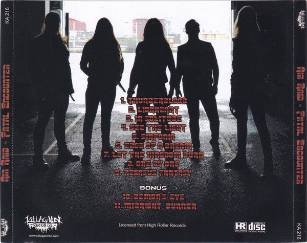 Air Raid ‎– Fatal Encounter CD