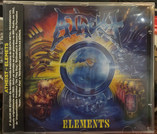 Atheist ‎– Elements CD