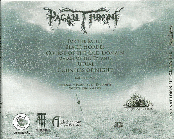 Pagan Throne - The Way To The Northern Gates CD