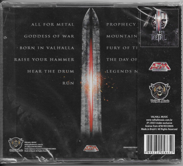All For Metal ‎– Legends CD