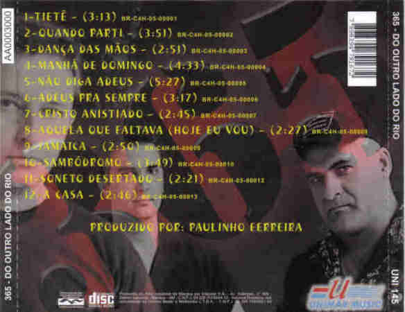 365 ‎– Do Outro Lado Do Rio CD