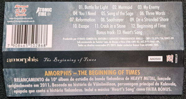 Amorphis ‎– The Beginning Of Time CD