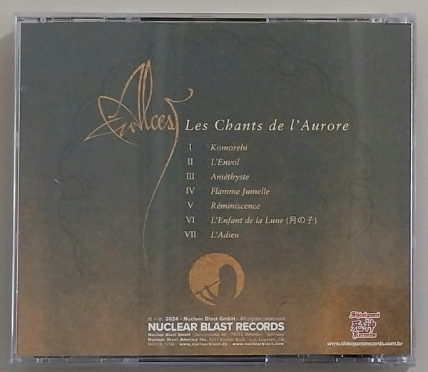Alcest ‎– Les Chants De L'Aurore CD