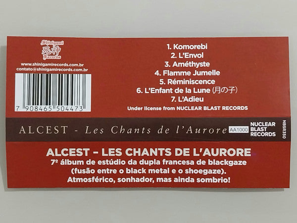 Alcest ‎– Les Chants De L'Aurore CD
