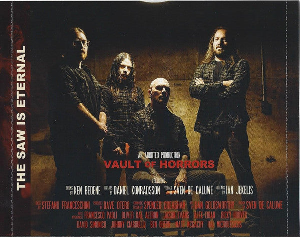Aborted ‎– Vault Of Horrors CD