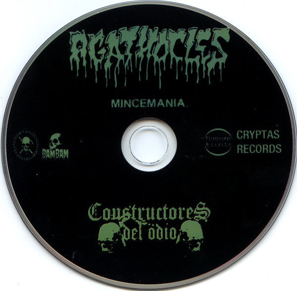 Agathocles / Constructores Del Odio ‎– Mincemania / Untitled CD