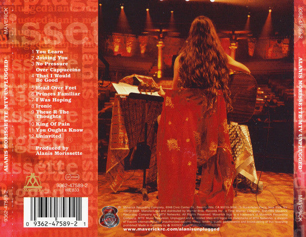 Alanis Morissette ‎– MTV Unplugged CD