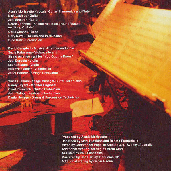 Alanis Morissette ‎– MTV Unplugged CD