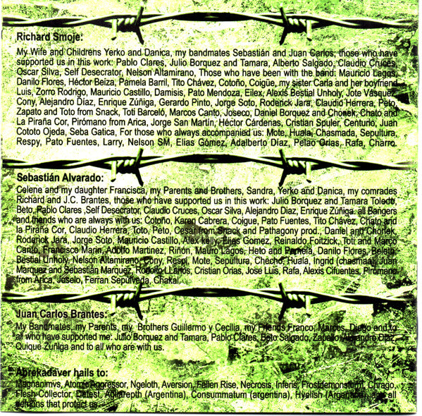 Abrekadaver ‎– Those We Don't Speak Of CD