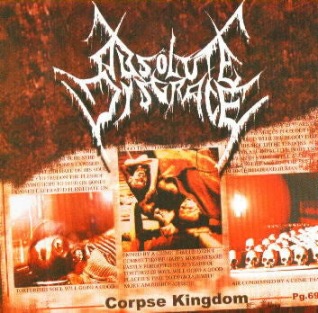 Absolute Disgrace ‎– Corpse Kingdom CD
