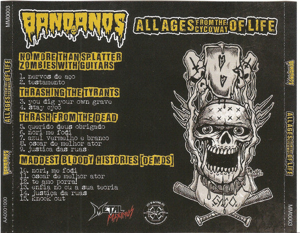 Bandanos ‎– All Ages From The Cyco Way Of Life CD