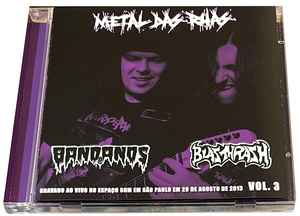 Bandanos, Blasthrash ‎– Metal Das Ruas Vol. 3 CD