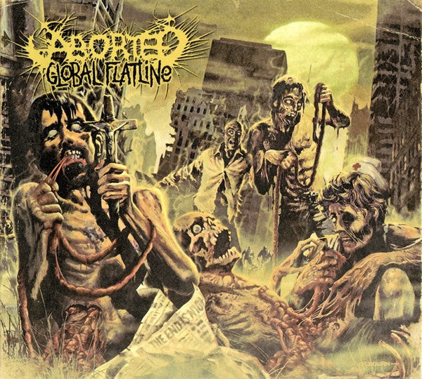 Aborted ‎– Global Flatline CD
