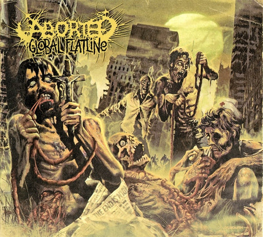 Aborted ‎– Global Flatline CD